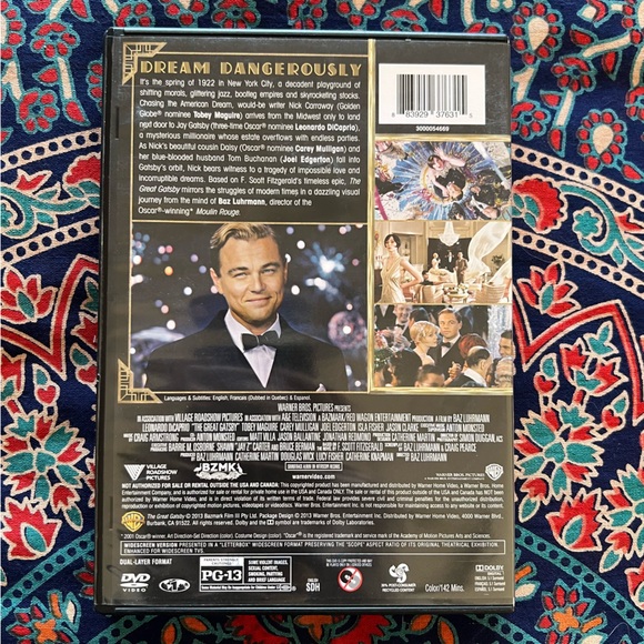 the great gatsby dvd - Picture 3 of 3